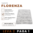 [LEVE 2 PAGUE 1] Tapete Florenza em 100% Algodão Premium (Conforto que Faz a Diferença!)