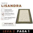 [LEVE 2 PAGUE 1] Tapete Estampado Lisandra em Algodão e Poliéster (O Conforto dos Seus Sonhos!)